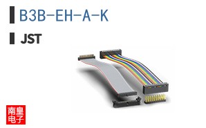 B3B-EH-A-K The JST Manufacturing B3B-EH-A-K is a wire to board connector featuring 3 positions and a 2.5mm pitch. It is designed for surface mount applications.