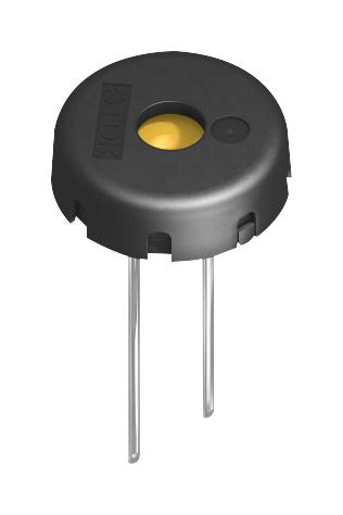 PS1240P02CT3 The PS1240P02CT3 is a piezo buzzer from TDK Corporation. It operates at 3V with a frequency of 4kHz and produces 60dB SPL at 10cm.