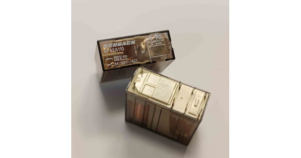 RP42A110 The Schrack RP42A110 is a power relay featuring a 110V coil and an 8A contact current rating with a 2C contact configuration. It is RoHS3 Compliant.