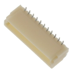 BM11B-SRSS-TBT The JST BM11B-SRSS-TBT is an 11-position male pin header designed for wire-to-board applications. It features a push-pull fastening type and a surface mount termination.