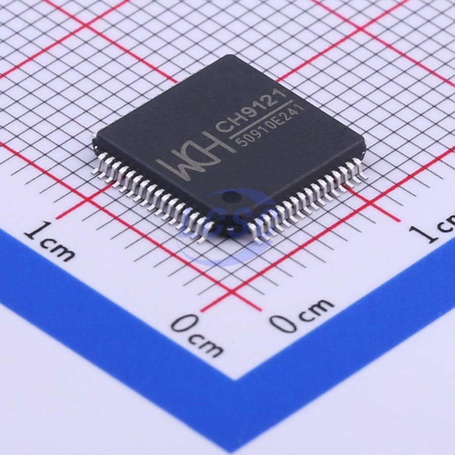 CH9121 The WCH CH9121 is an Ethernet Transceiver. It features RoHS3 compliance and Moisture Sensitivity Level 1.