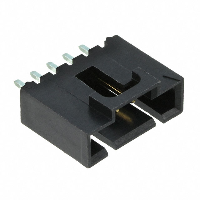0545500994 FFC FPC connector with 9 positions, 0.5mm pitch, right angle surface mount, top contacts, and slide lock.
