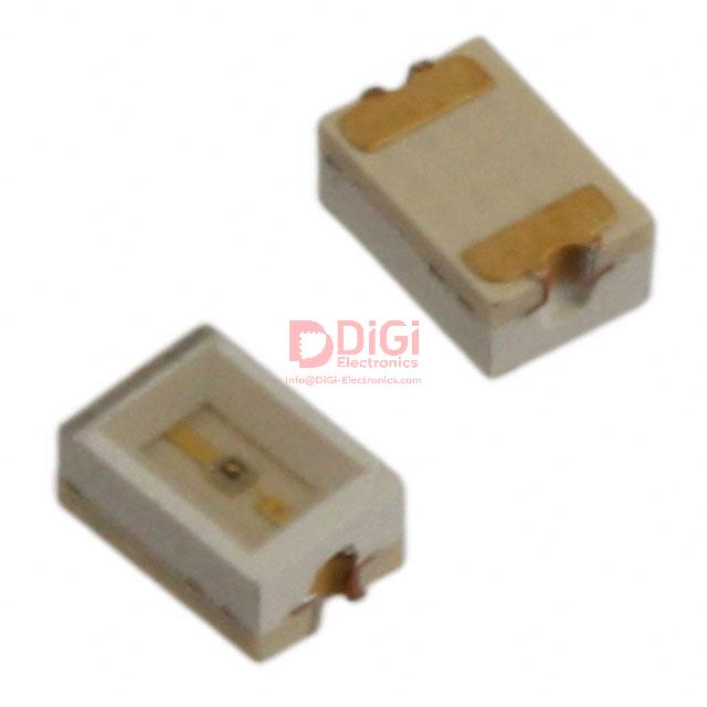 5973111507F The Dialight 5973111507F is a red LED in a 1208 SMD package. It operates at a typical forward voltage of 1.75V and has a 110° viewing angle.