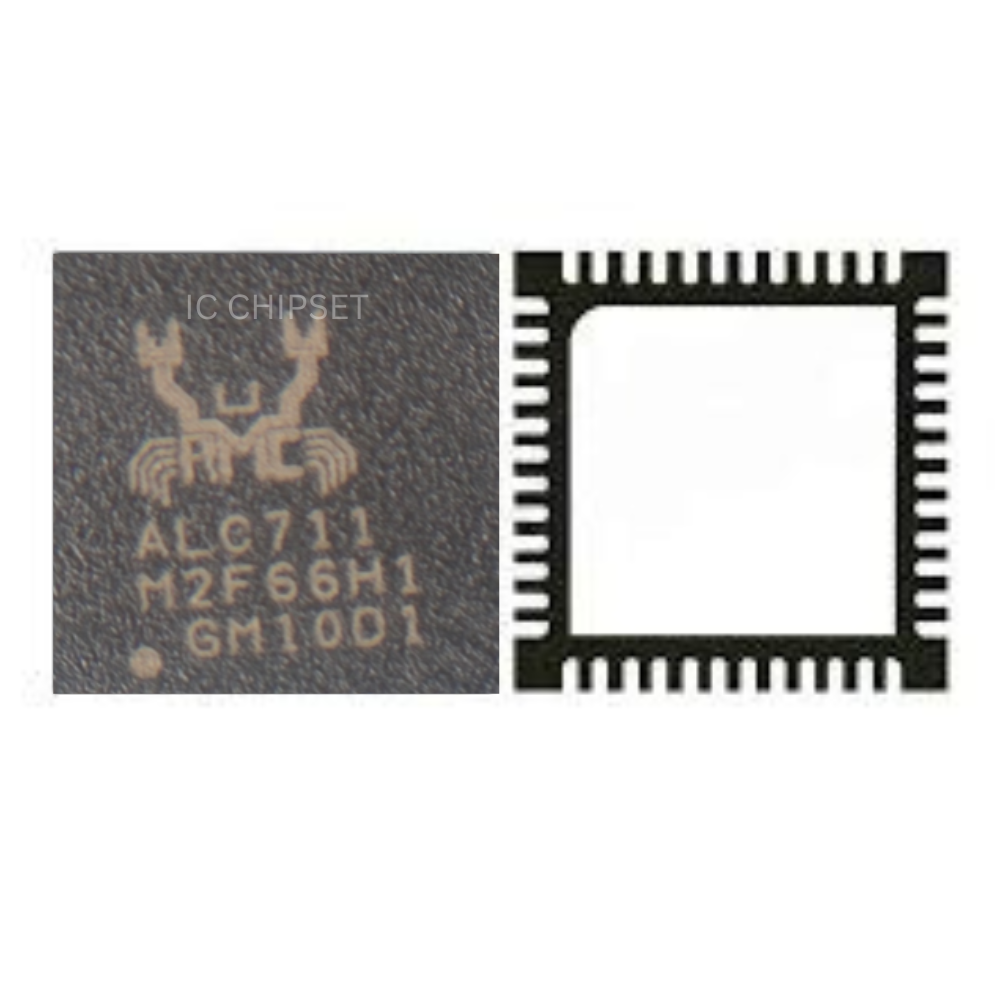 ALC711-VD1-CG The ALC711-VD1-CG is an integrated circuit from RT, featuring a QFN-48 package. It is RoHS3 Compliant and has an MSL rating of 1.