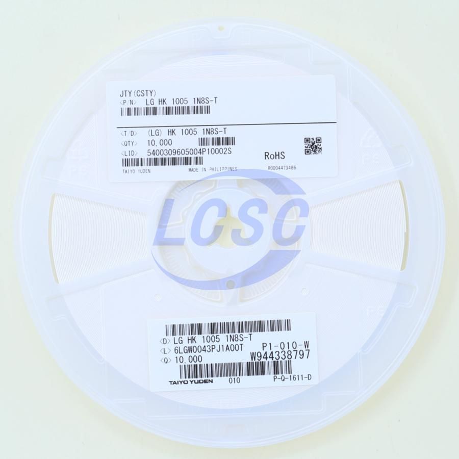HK10051N8S-T The HK10051N8S-T is a fixed inductor with 1.8 nanohenry inductance and surface-mount package.