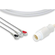 C2374S0 DIRECT-CONNECT ECG CABLES