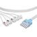 91369 DISPOSABLE ECG LEADWIRES PINCH/GRABBER
