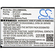 BT-513P BATTERY