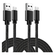 CAB-USBC-3M-STR-BL