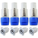 PWR SPKON M/F WHT 4PCS