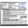 TLI021F7 BATTERY