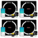 BBS 04 B BLK 4Pcs