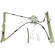 BWR3984LM WINDOW REGULATOR - WITH MOTOR